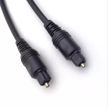 Кабель Toslink(M)-Toslink(M), экранированный, 2м, черный Telecom (TOC2022-2M)