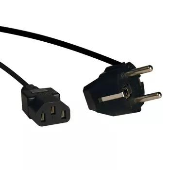 Кабель Tripp Lite IEC-320-C13-SCHUKO CEE 7/7 AC Power Cord, 250V, 10A - 6 ft. (P054-006)