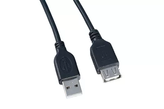 Кабель-удлинитель USB(Am)-USB(Af), 3 м, черный, PERFEO (U4504 / 30003922)