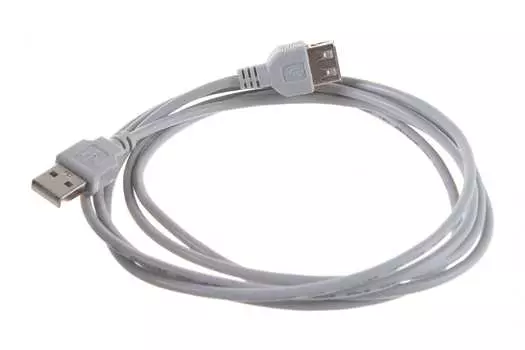 Кабель-удлинитель USB(Am)-USB(Af), 1.8 м, серый, Gembird (CC-USB2-AMAF-6)