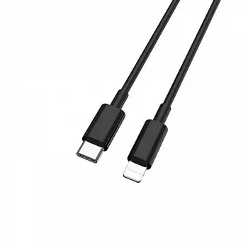 Кабель USB3.1 Type-C-Lightning 8-pin, 1м, черный Cablexpert (CCP-USB-CMLM2-1M)