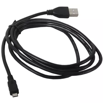 Кабель USB-Micro USB, 1.8 м, черный, Cablexpert (CCP-mUSB2-AMBM-6)