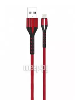Кабель USB 2.0(Af)-Lightning 8-pin(m), 1A, 1м, красный Exployd Classic EX-K-1020 (EX-K-1020)