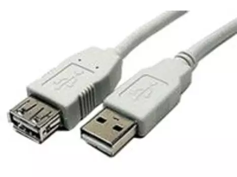 Кабель USB 2.0 AM/AF 1.8m