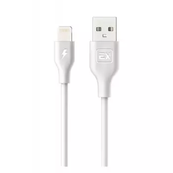 Кабель USB 2.0(Am)-Lightning 8-pin(m), 1м, белый Exployd EX-K-483 (EX-K-483)