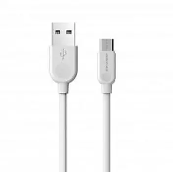 Кабель USB-Micro USB, 2.4A, 2м, белый Borofone LinkJet BX14 (90014)
