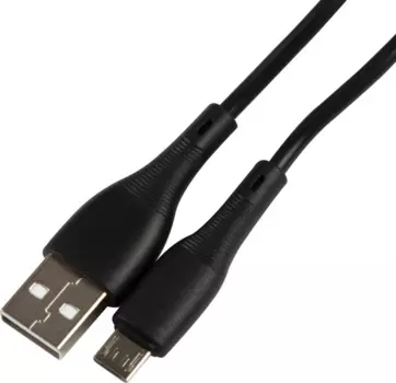 Кабель USB-Micro USB, 2A 1 м, черный UNBROKE Fika (УТ000029872)