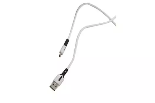 Кабель USB 2.0(Am)-Micro USB 2.0(Bm), 2A, 1м, белый USAMS SJ432 (SJ432USB01)