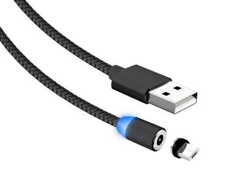 Кабель USB 2.0(Am)-Micro USB 2.0(Bm), 2A быстрая зарядка, 1м, черный Jet.A (JA-DC26 1m Black)