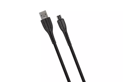 Кабель USB-Micro USB, позолоченные разъемы, 1м, черный USAMS U35 (SJ365USB01)