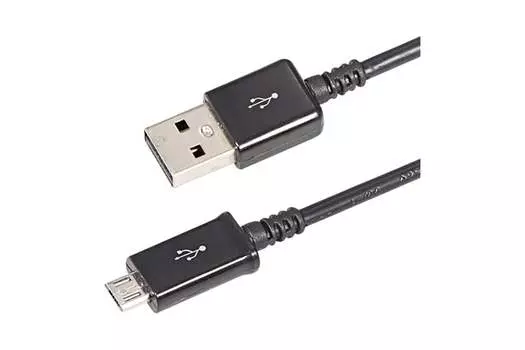 Кабель USB 2.0(Am)-micro USB (m), 1А, 1 м, черный, REXANT (18-4268-20)