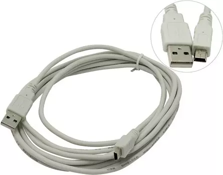 Кабель USB 2.0 Am-miniBm 3m