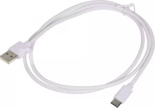 Кабель USB 2.0(Am)-Type-C, 2A, 1м, белый (1164509)