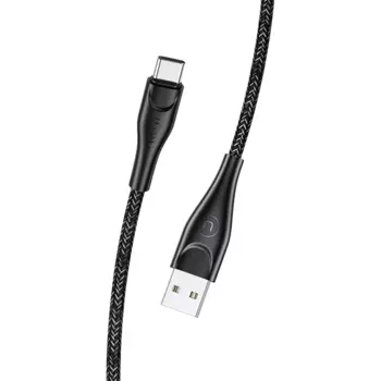 Кабель USB-Type-C, 3м, черный USAMS SJ398 (SJ398USB01)