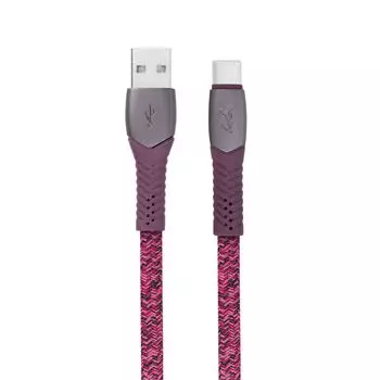 Кабель USB-USB Type-C, 1.2м, красный RivaCase PS6102 RD12
