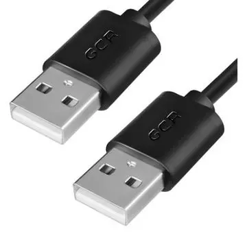 Кабель USB(Am)-USB(Am), 1 м, черный, Greenconnect GCR-AM5 (GCR-UM5M-BB2S-1.0m)