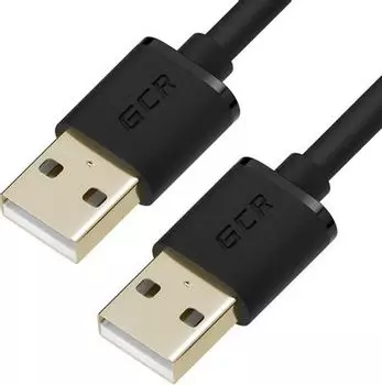 Кабель USB(Am)-USB(Am), экранированный, 3 м, черный, Greenconnect (GCR-UM5M-BB2SG-3.0m)