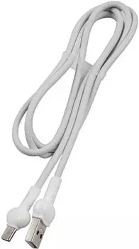 Кабель USB-USB Type-C, 2A, 1м, белый Red Line Candy (УТ000021993)