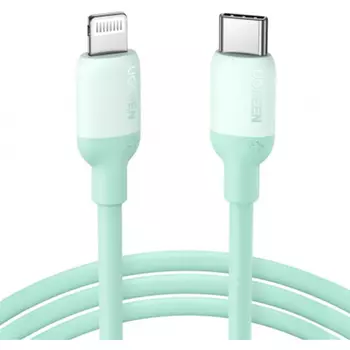 Кабель USB Type-C-Lightning 8-pin, MFi, 3A, 1м, зеленый UGREEN US387 (20308)