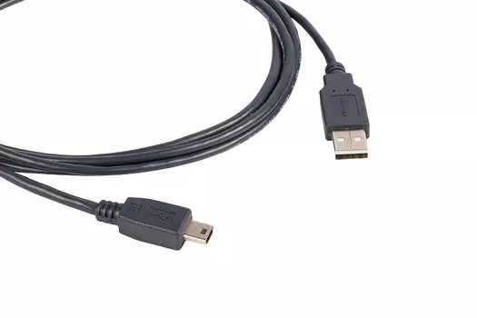 Кабель USB 2.0 Type-C(m)-USB 2.0(Am), 1.8м, черный Kramer C-USB/Mini5-6