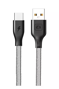 Кабель USB Type-C-USB, 1м, серый Exployd Classic (EX-K-499)