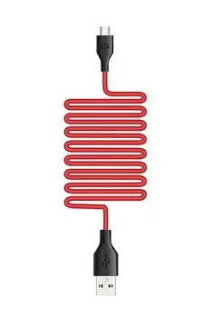 Кабель USB 2.0 Type-C(m)-USB 2.0(Am), 2.1A, 1м, красный Exployd KEEN (EX-K-1192)