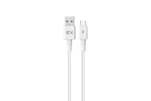 Кабель USB Type-C-USB, 2A, 1м, белый Exployd (EX-K-1153)
