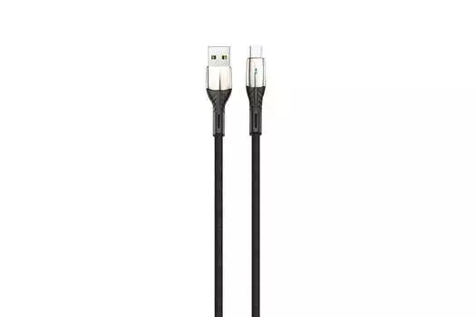 Кабель USB 2.0 Type-C(m)-USB 2.0(Am), 2A, 1м, черный Exployd Classic (EX-K-1032)