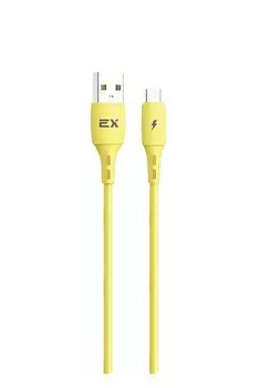 Кабель USB 2.0 Type-C(m)-USB 2.0(Am), 2A, 1м, желтый Exployd Classic (EX-K-1009)