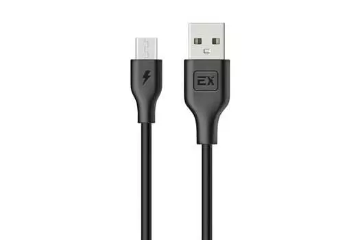 Кабель USB 2.0(Am)-Micro USB 2.0(Bm) 2 м, черный Exployd Classic (EX-K-486)