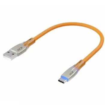 Кабель USB 2.0 Type-C(m)-USB 2.0(Am) Quick Charge, 1.5м, оранжевый Greenconnect (GCR-52522)