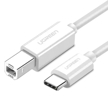 Кабель USB Type-C-USB 1.5м, белый UGREEN US241 (40417)