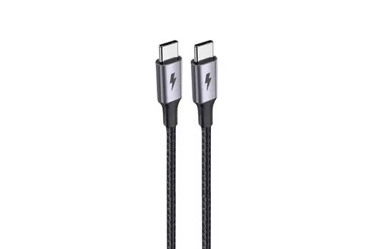 Кабель USB Type-C-USB Type-C, черный Exployd (EX-K-1145)