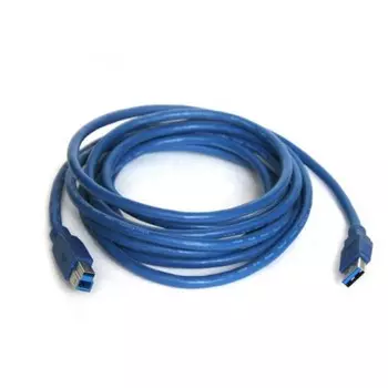 Кабель USB 3.0(Am)-USB 3.0(Bm), 3м, синий KS-IS (KS-143)