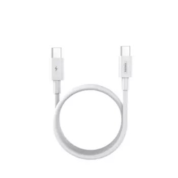 Кабель USB 3.0 Type-C(m)-USB 3.0 Type-C(m), быстрая зарядка, 5A 1м, белый Remax Marlik RC-175c (6972174150017)