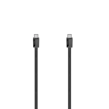 Кабель USB Type-C-USB Type-C, экранированный, быстрая зарядка, 5A 1м, черный Hama H-200656 (00200656)