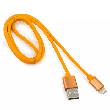 Кабель USB(AM)-Lightning, Cablexpert, 1m, оранжевый, блистер (CC-S-APUSB01O-1M)
