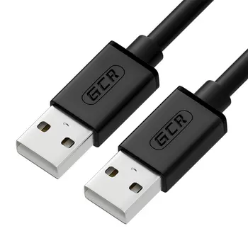 Кабель USB(Am)-USB(Am), экранированный, 1.8 м, черный, Greenconnect (GCR-UM2M-BB2S-1.8m)