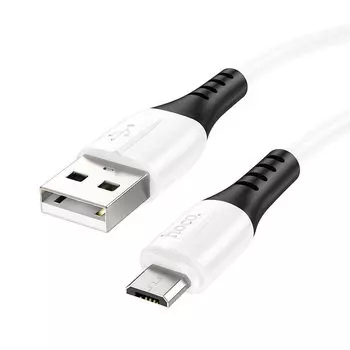 Кабель USB-Micro USB, 2.4A 1 м, белый HOCO X82 (HC-68568)