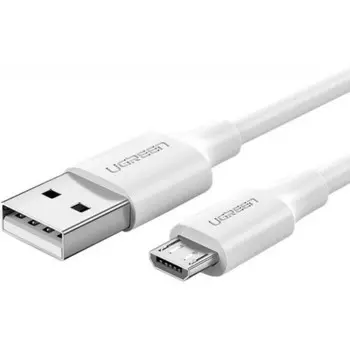 Кабель USB-Micro USB, 2 м, белый, UGREEN US289 (60143)