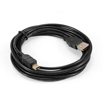 Кабель USB-Micro USB, 3 м, черный, Exegate EX-CC-USB2-AMminiBM5P-3.0 (EX294739RUS)
