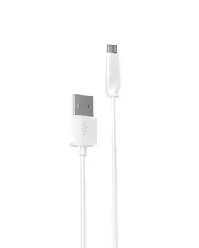 Кабель USB-micro USB, HOCO, 1m, белый, Papid для HTC/Samsung (X1)