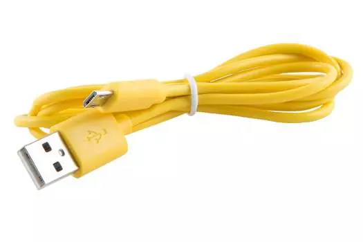 Кабель USB-microUSB , Red Line, 1m, желтый (000009492)