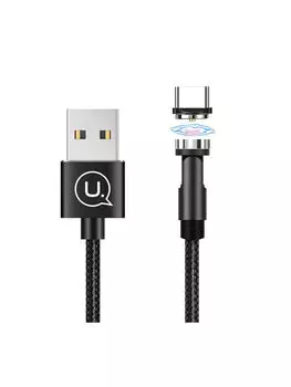 Кабель USB Type-C(m)-USB 2.0(Am), 2.1A, 1м, черный USAMS U59 US-SJ473