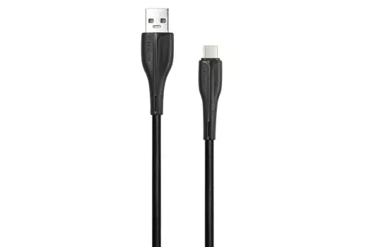 Кабель USB Type-C (m)-USB, 5A, 1м, черный USAMS U38 (SJ376USB01)