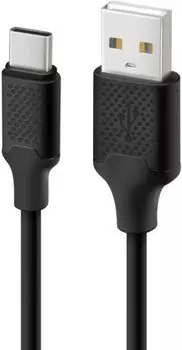 Кабель USB Type-C(m)-USB 2.0(Am), экранированный, 2.1A, 2.1м, черный UNICO (DCTYPECBSUNC)