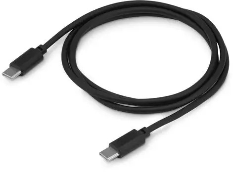 Кабель USB Type-C(m)-USB Type-C(m), 5А, 1.5 м, черный, Buro (BU-TYPE-C3.2-4KVID-1.5M)
