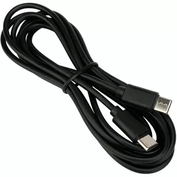 Кабель USB Type-C(m)-USB Type-C(m), 3А, 1.8 м, черный, Гарнизон GCC-USB2-CMCM-6 (GCC-USB2-CMCM-6)