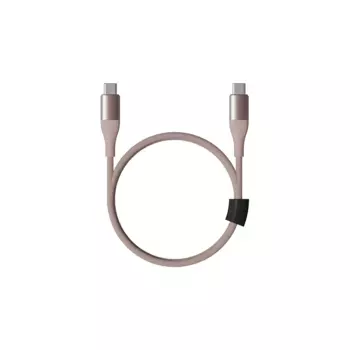 Кабель USB Type-C(m)-USB Type-C(m), 3A, 1м, розовый Xiaomi ZMI DW3 (DW3 Pink)