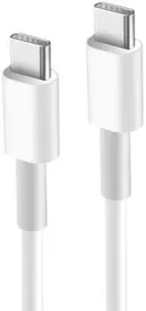 Кабель USB Type-C(m)-USB Type-C(m), экранированный, 2.1A, 3м, белый UNICO Power Delivery (DCCCU3MNC)